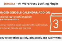 Bookly Advanced Google Calendar Addon GPL