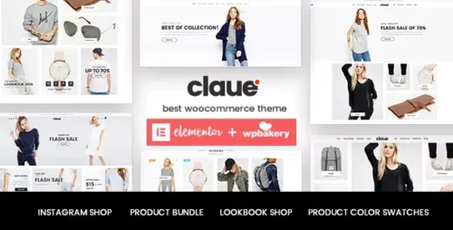 Claue Theme GPL v2.2.3 – Clean, Minimal WooCommerce Theme