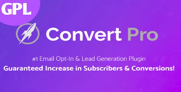 Convert Pro Addon GPL v1.5.17 Latest Version Convert Pro Addon GPL v1.5.17 Latest Version