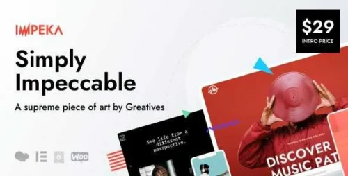 Impeka GPL Theme v2.0.5 – Creative Multi-Purpose WordPress Websites