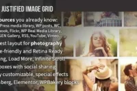 Justified Image Grid GPL