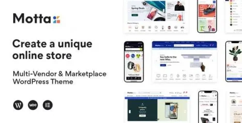 Motta Theme GPL v1.4.8 – Multi-Vendor and Marketplace WordPress Theme