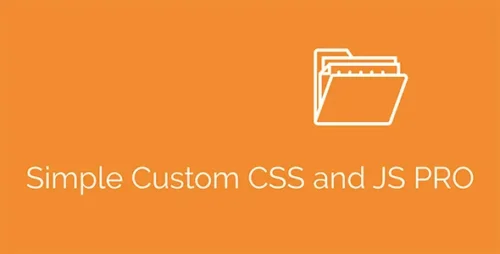 Simple Custom CSS and JS PRO GPL v4.39 Latest Version