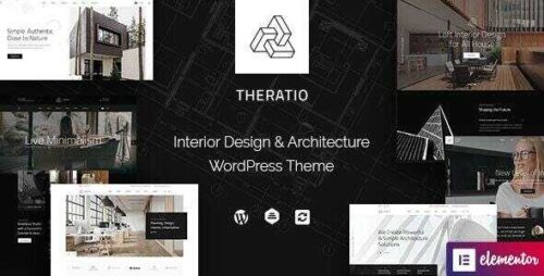 Theratio Theme GPL v1.3.7 – Architecture & Interior Design Elementor WP Theme