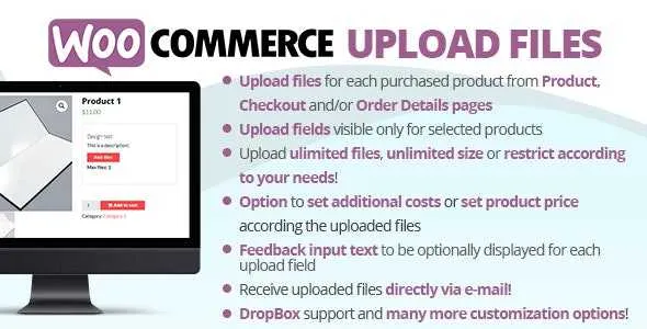 WooCommerce Upload Files GPL