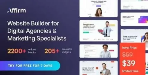 Affirm Theme GPL v4.1.0 – Marketing & Digital Agency WordPress Theme