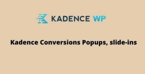 Kadence Conversions Popups, slide-ins v1.1.3 Addon GPL