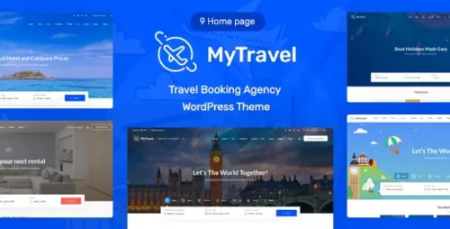 MyTravel Theme GPL v1.0.23 – Tours & Hotel Bookings WooCommerce Theme