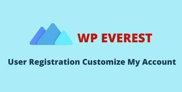 User Registration Customize My Account Addon GPL