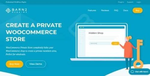 WooCommerce Private Store GPL v1.7.9 – Barn2 Media
