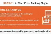 Bookly Waiting List Addon GPL