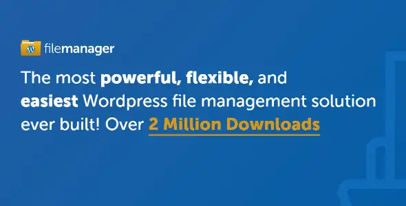 WP File Manager PRO GPL v8.4.3 – Manage your WordPress files WP File Manager PRO GPL v8.4.3 – Manage your WordPress files