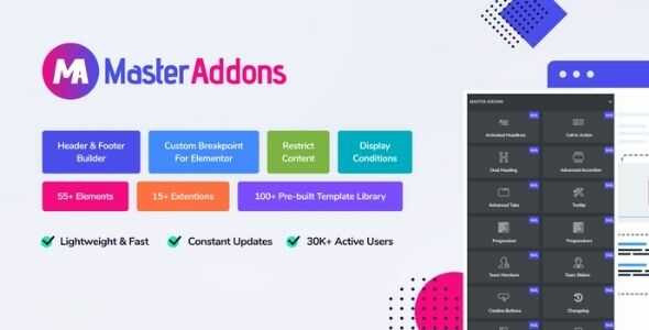 Master Addons for Elementor