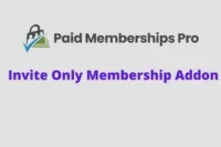 Paid Memberships Pro Invite Only Membership GPL