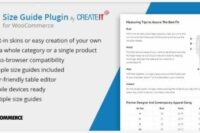 WooCommerce Product Size Guide GPL