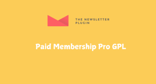 Paid Membership Pro GPL v1.1.3 – Newsletter