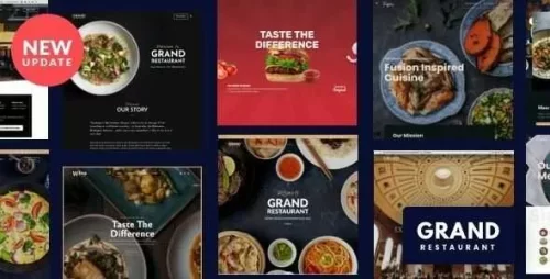 Grand Restaurant Theme GPL v7.0.5 – Food Business Websites
