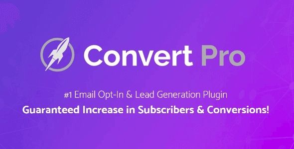 Convert Pro GPL v1.8.9 | Build Your Email List Convert Pro GPL v1.8.9 | Build Your Email List