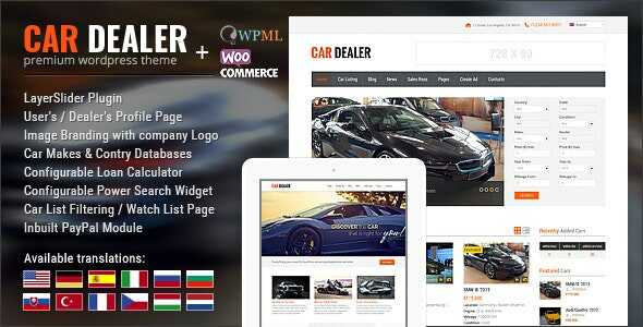 Car Dealer Automotive Theme GPL v1.6.8 – Responsive WordPress Websites Car Dealer Automotive Theme GPL v1.6.8 – Responsive WordPress Websites