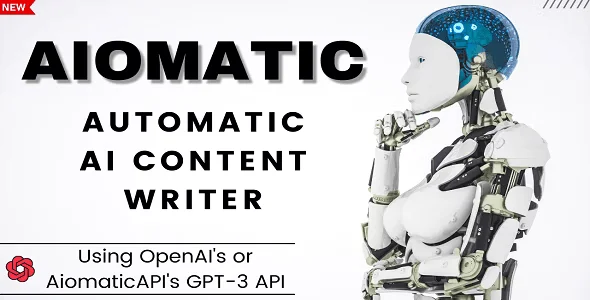 Aimogen Pro / Aiomatic GPL v2.8.6 – AI Content Writer, Editor, ChatBot & AI Toolkit Aimogen Pro / Aiomatic GPL v2.8.6 – AI Content Writer, Editor, ChatBot & AI Toolkit