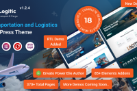 Logitic Theme GPL v1.2.5 – Transportation & Logistics WordPress Theme